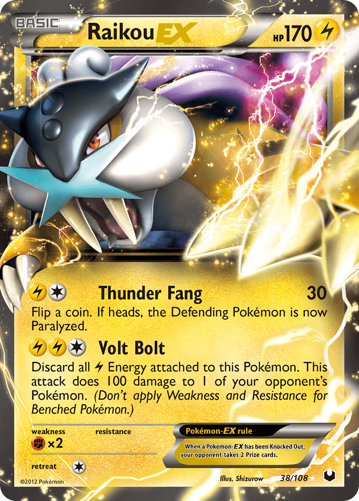 Raikou-EX Dark Explorers