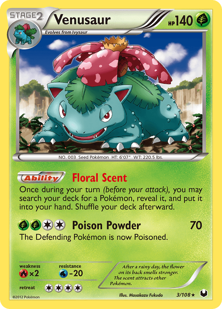 Venusaur Dark Explorers