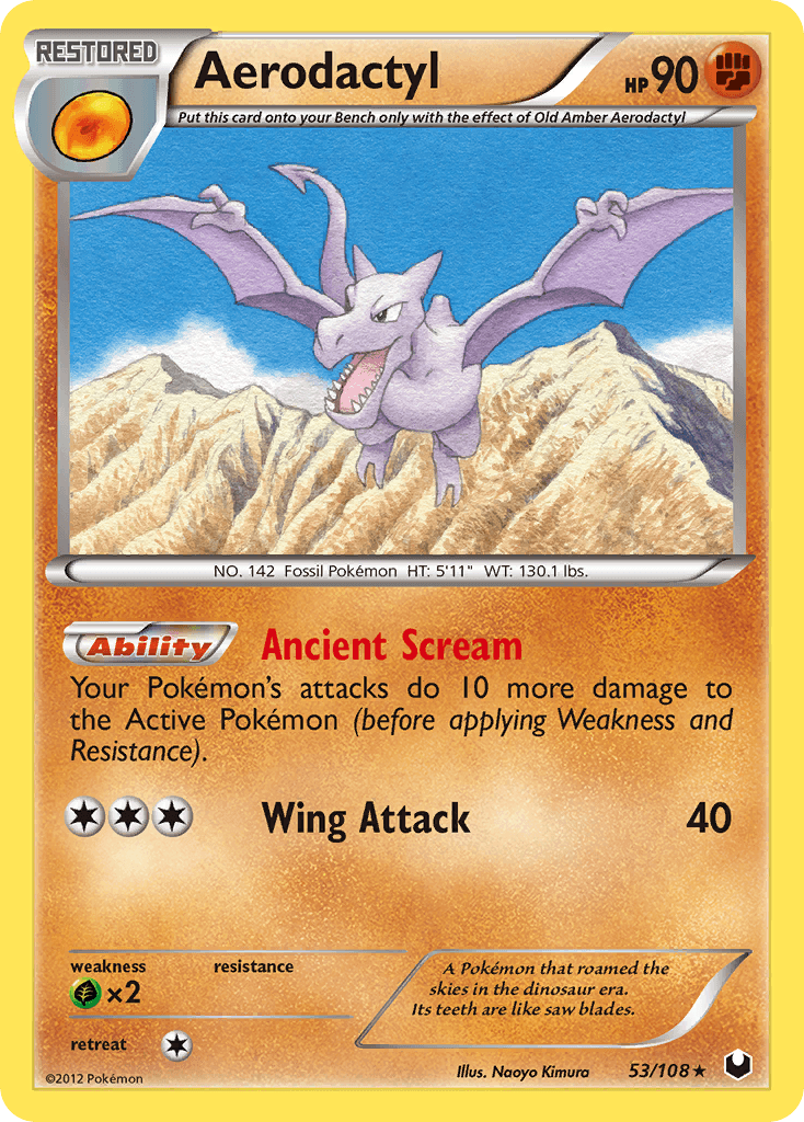 Aerodactyl Dark Explorers