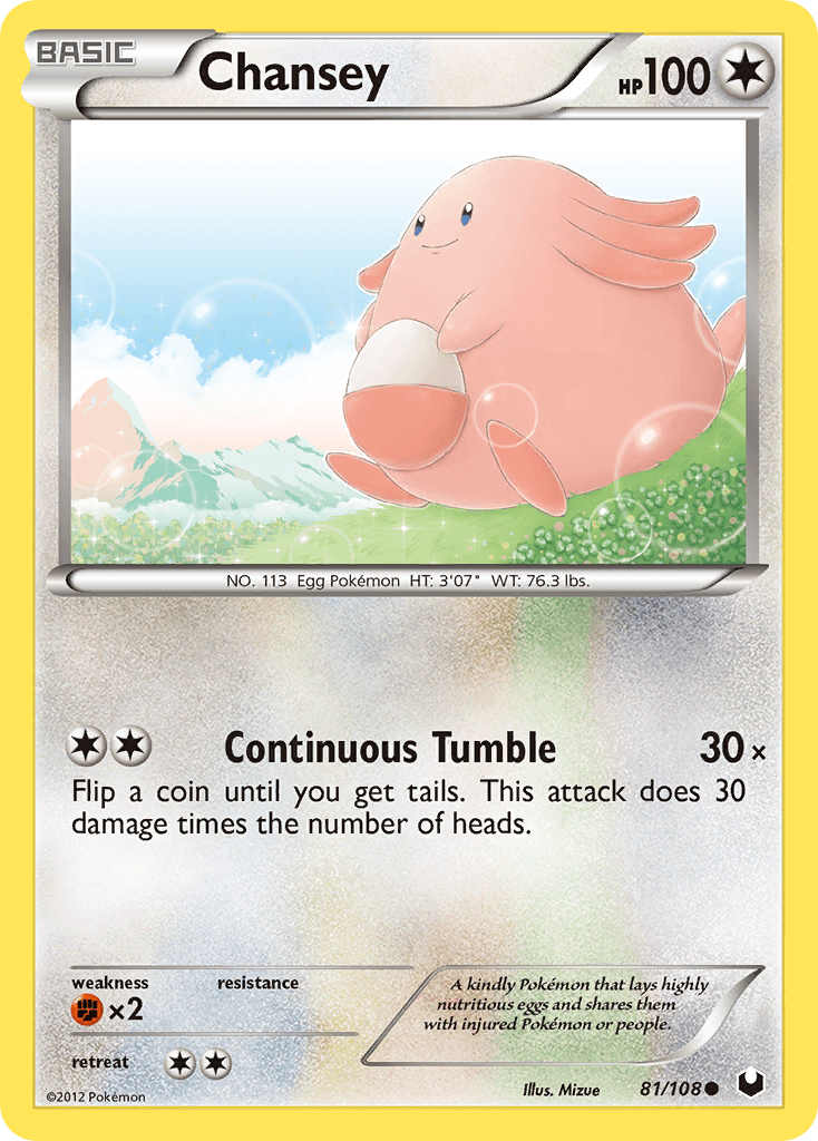 Chansey Dark Explorers