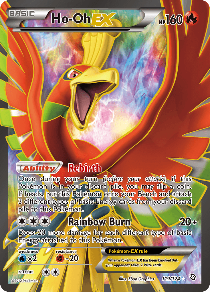 Ho-Oh-EX Dragons Exalted