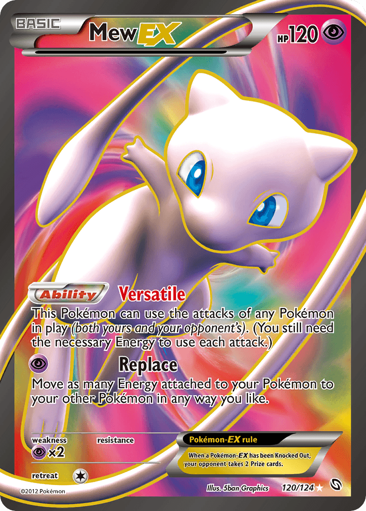 Mew-EX Dragons Exalted