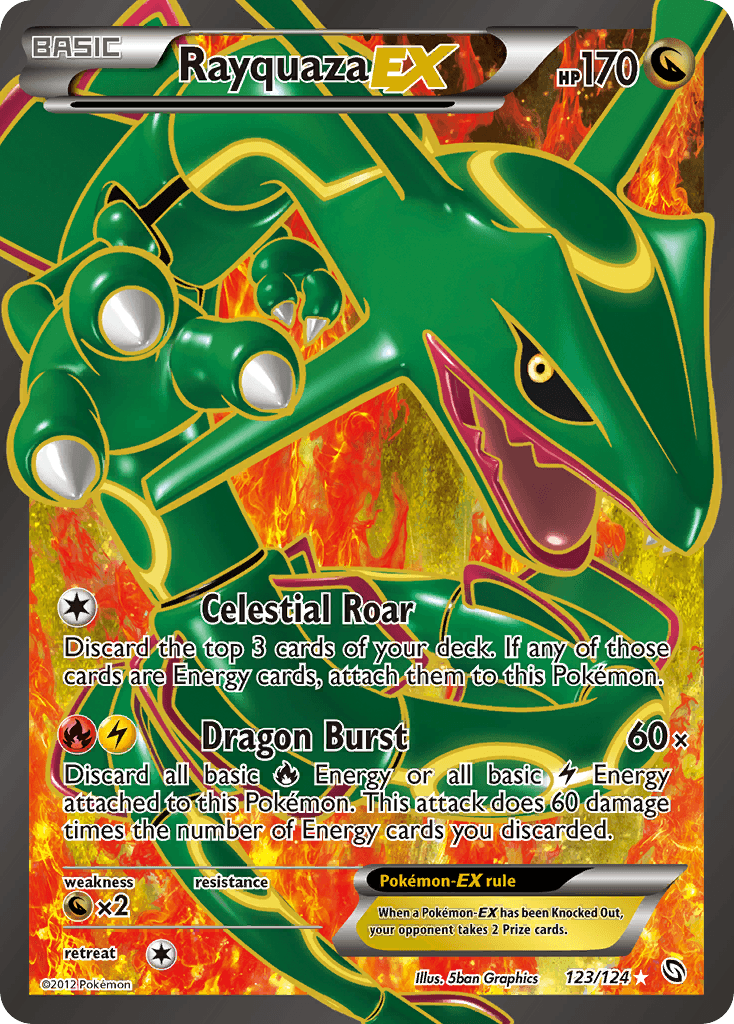 Rayquaza-EX Dragons Exalted