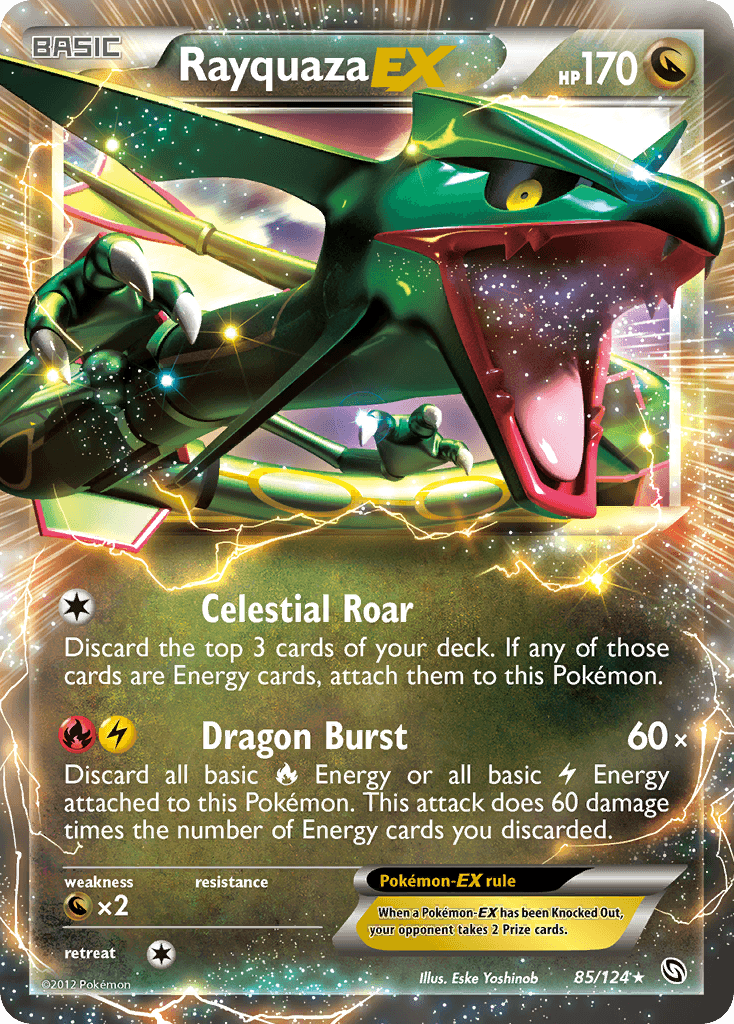 Rayquaza-EX Dragons Exalted