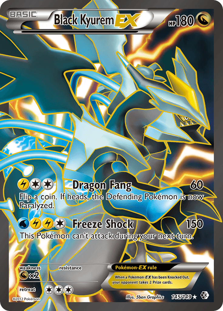Black Kyurem-EX Boundaries Crossed