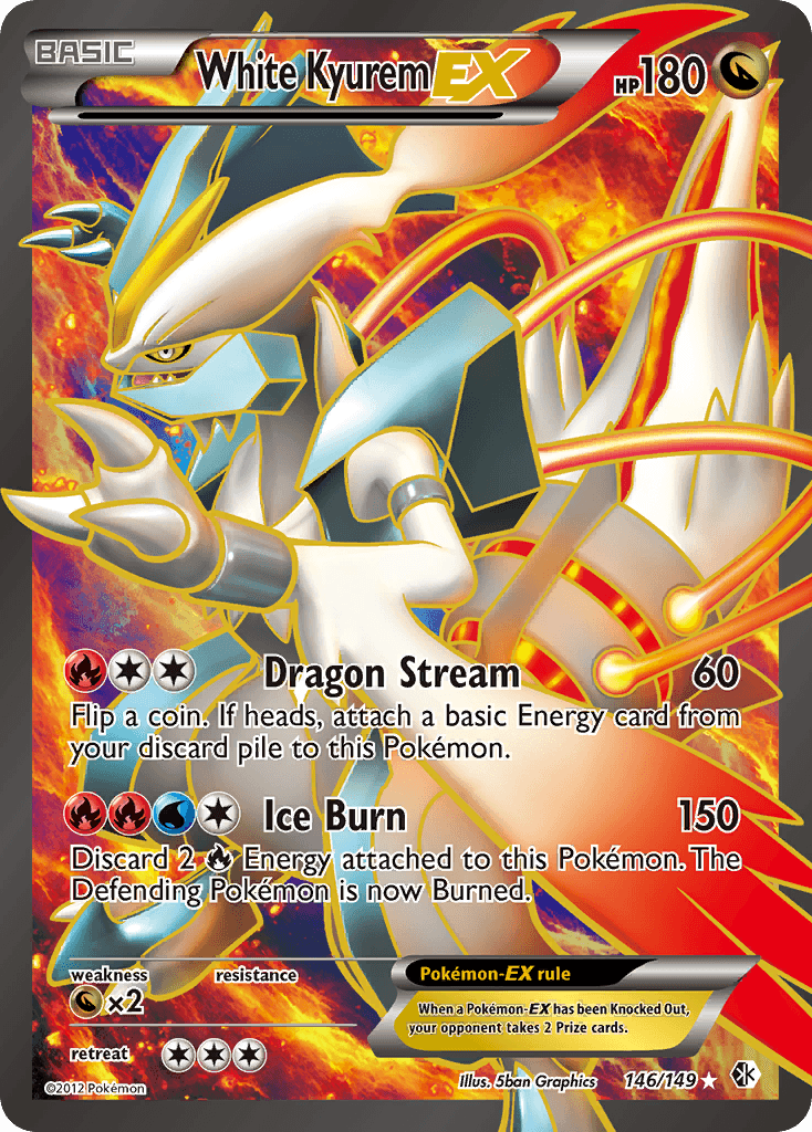 White Kyurem-EX Boundaries Crossed