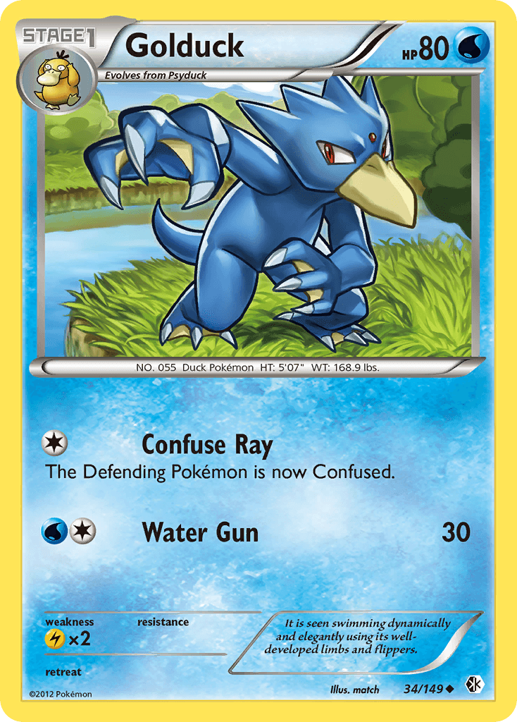 Golduck Boundaries Crossed