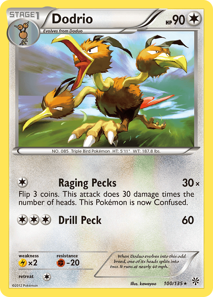 Dodrio Plasma Storm