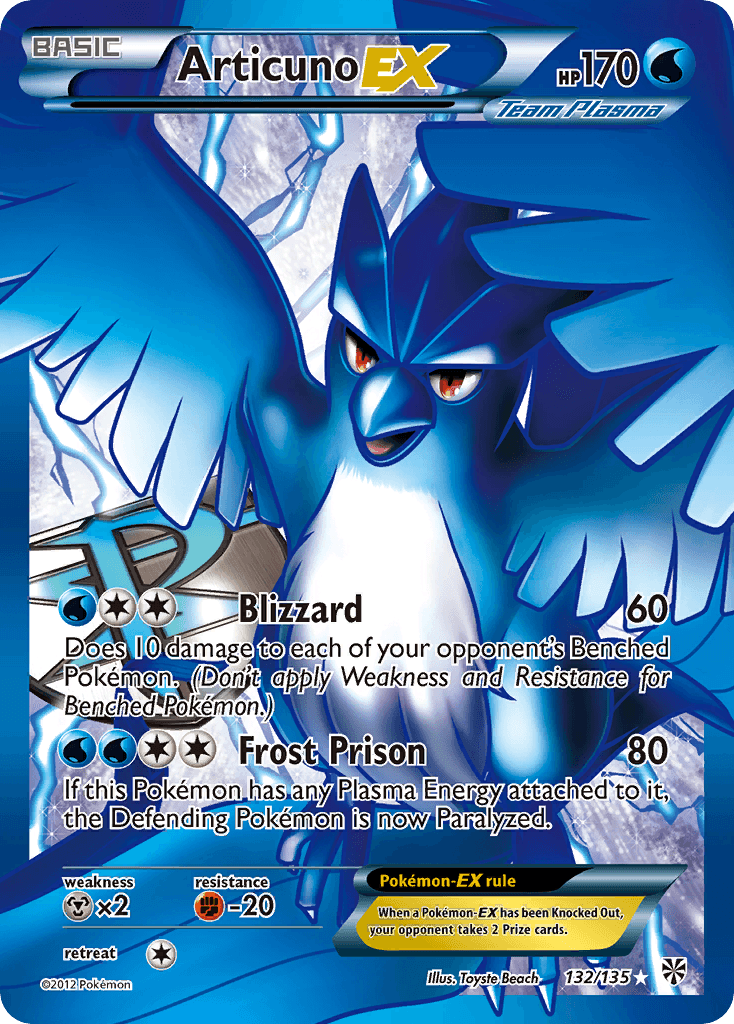 Articuno-EX Plasma Storm