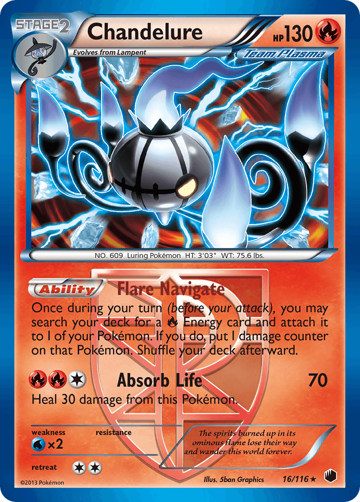 Chandelure Plasma Freeze