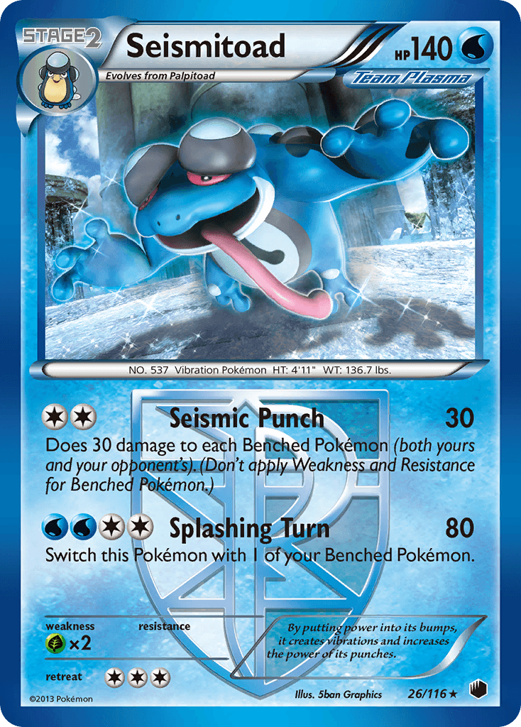 Seismitoad Plasma Freeze