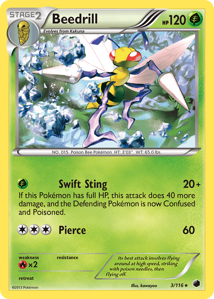 Beedrill Plasma Freeze