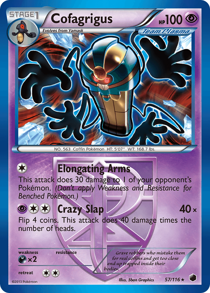 Cofagrigus Plasma Freeze
