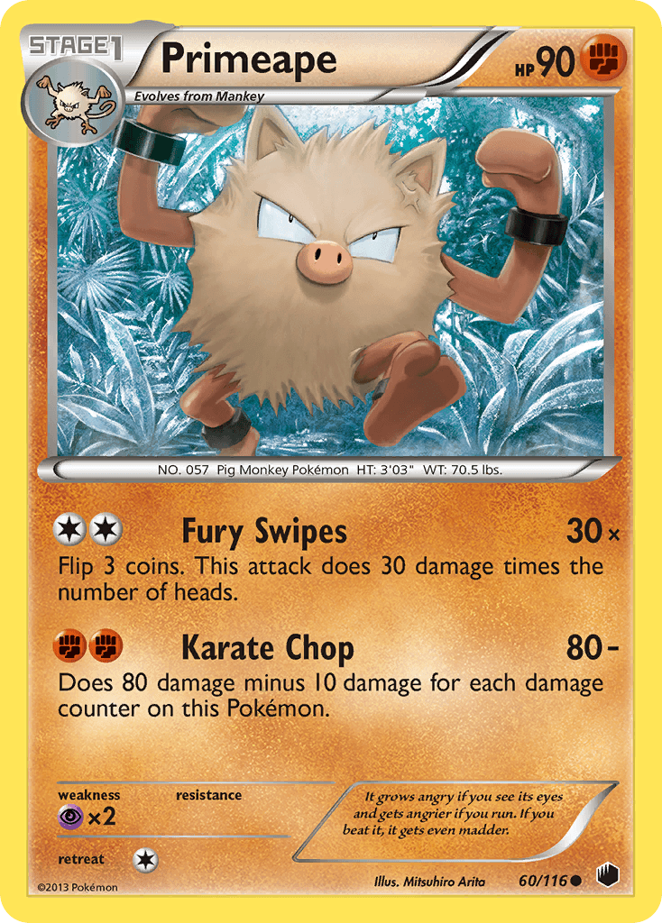Primeape Plasma Freeze