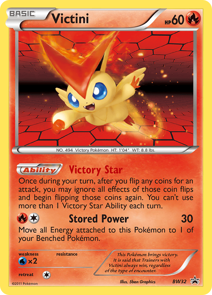 Victini BW Black Star Promos