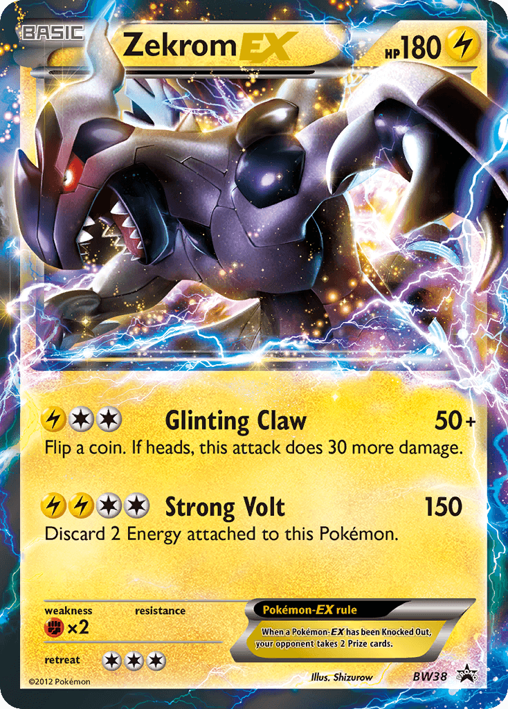 Zekrom-EX BW Black Star Promos