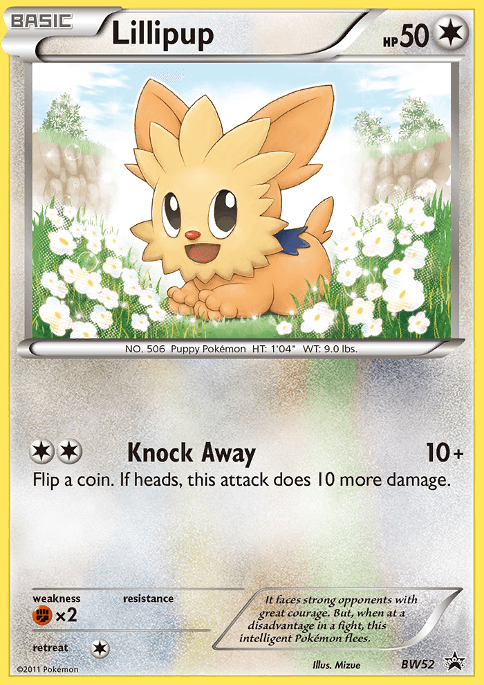 Lillipup BW Black Star Promos