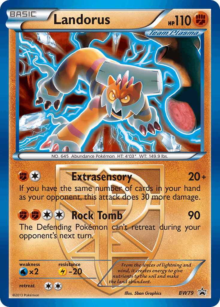 Landorus BW Black Star Promos