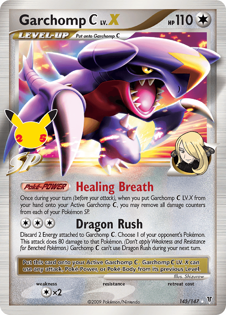 Garchomp C LV.X Celebrations: Classic Collection