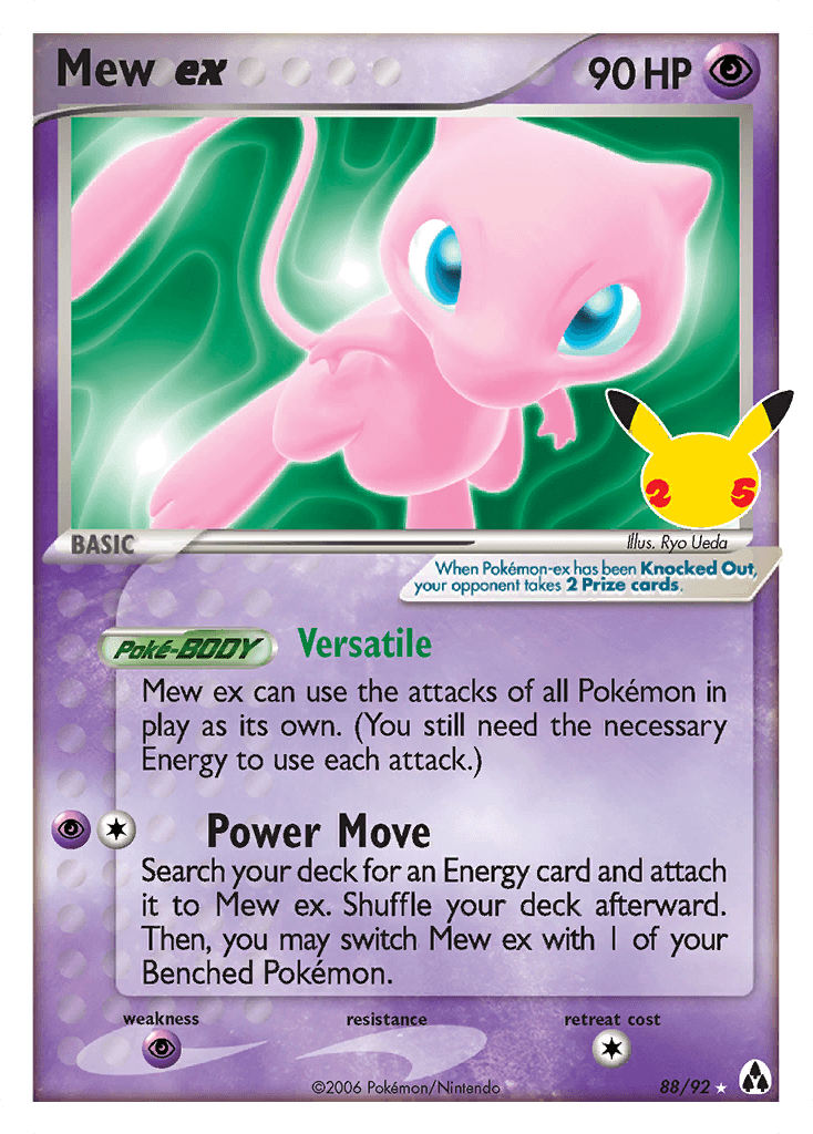 Mew ex Celebrations: Classic Collection