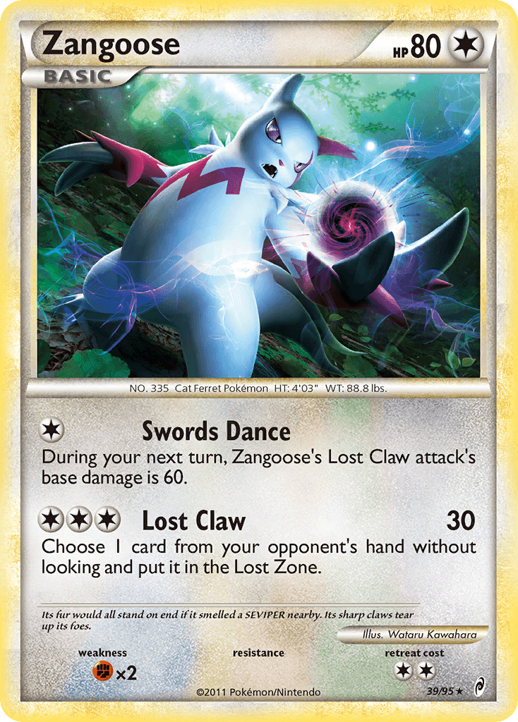 Zangoose Call of Legends