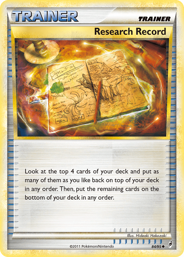 Research Record Call of Legends