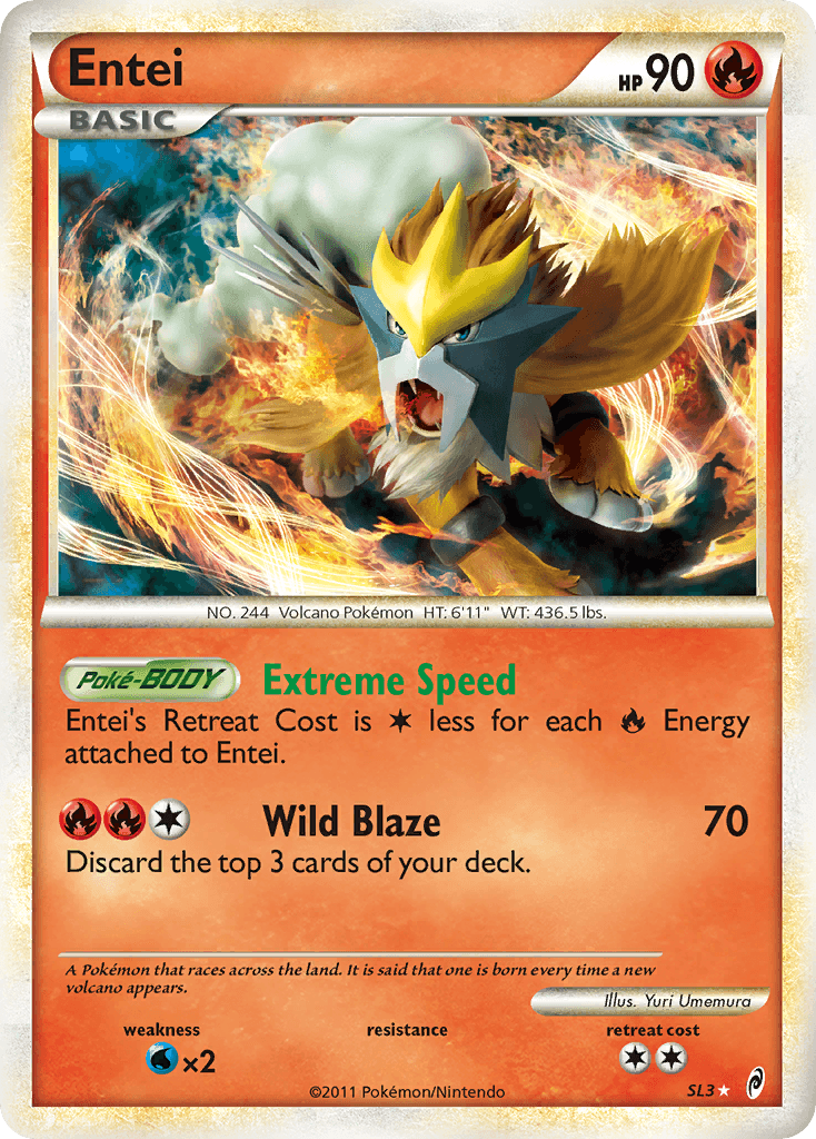 Entei Call of Legends