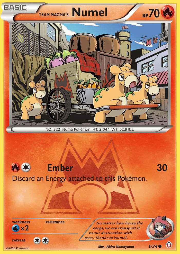 Team Magma's Numel Double Crisis