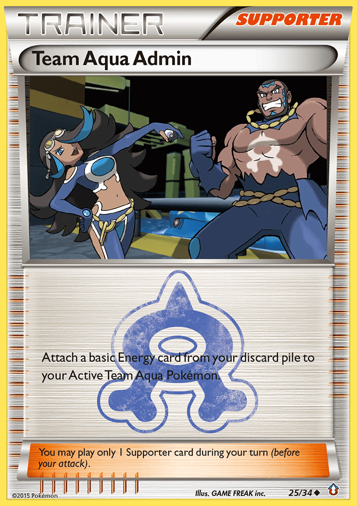 Team Aqua Admin Double Crisis