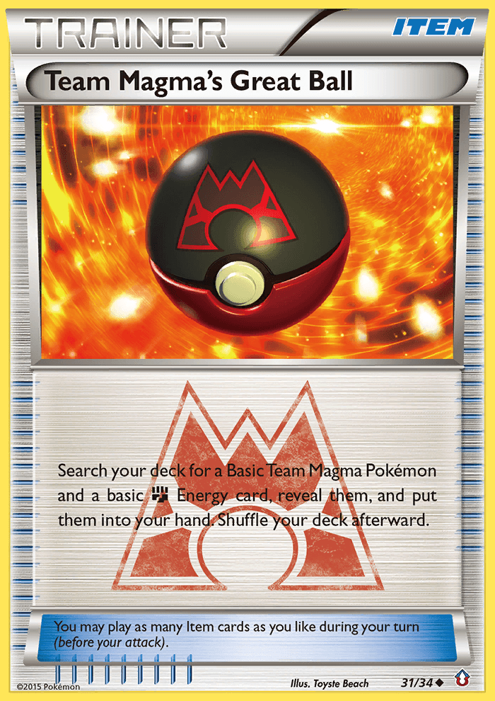 Team Magma's Great Ball Double Crisis