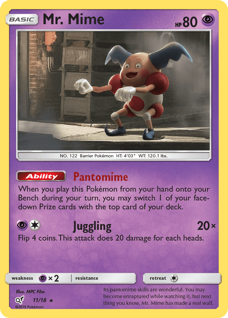 Mr. Mime Detective Pikachu