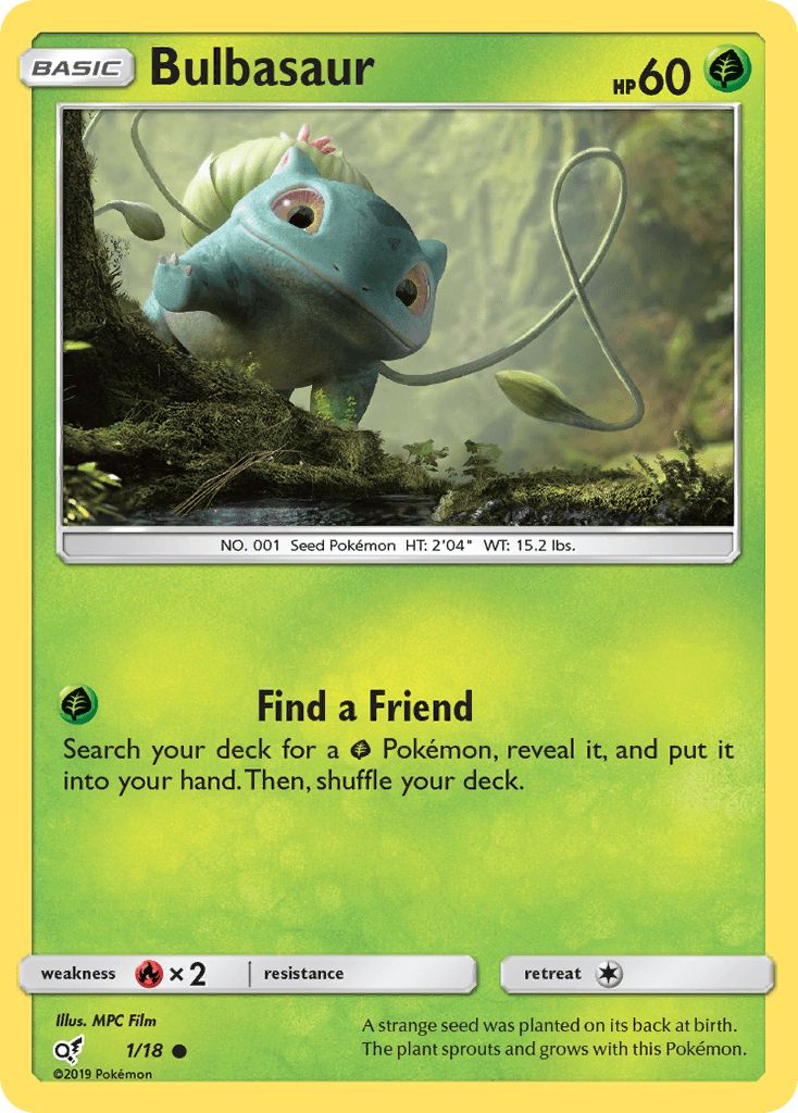 Bulbasaur Detective Pikachu