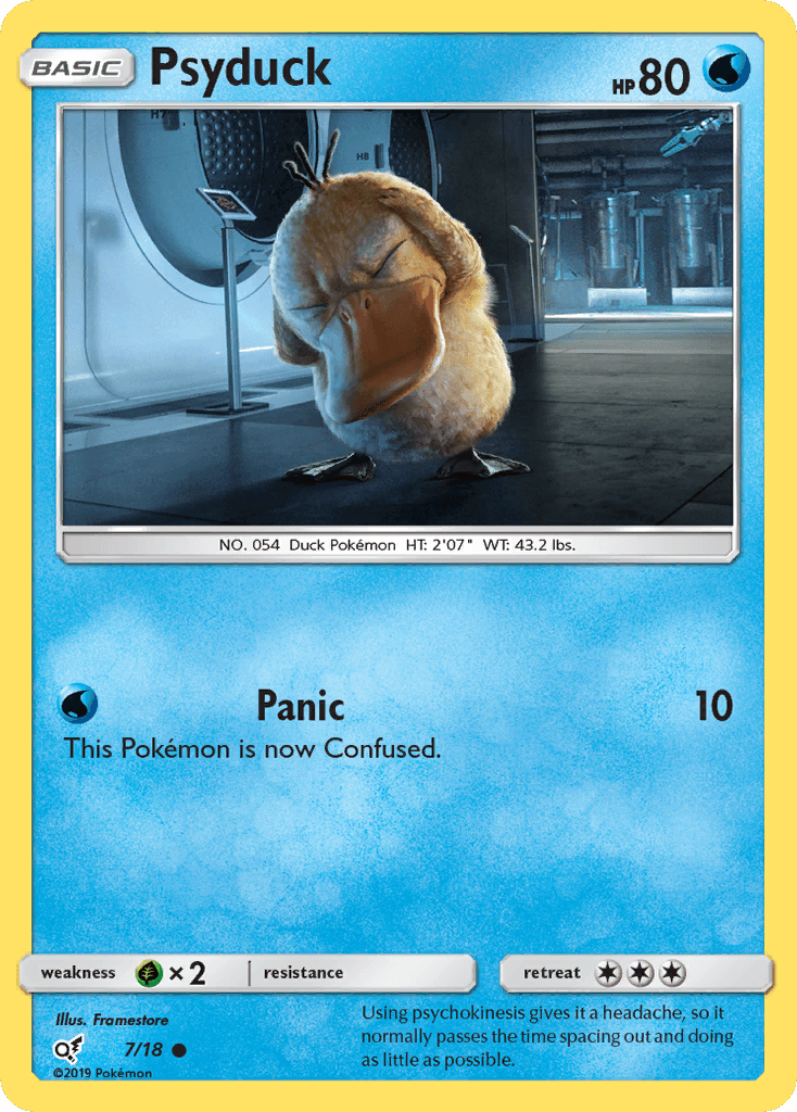 Psyduck Detective Pikachu