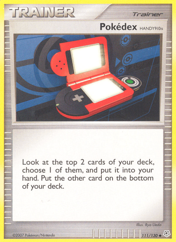 Pokédex HANDY910is Diamond & Pearl