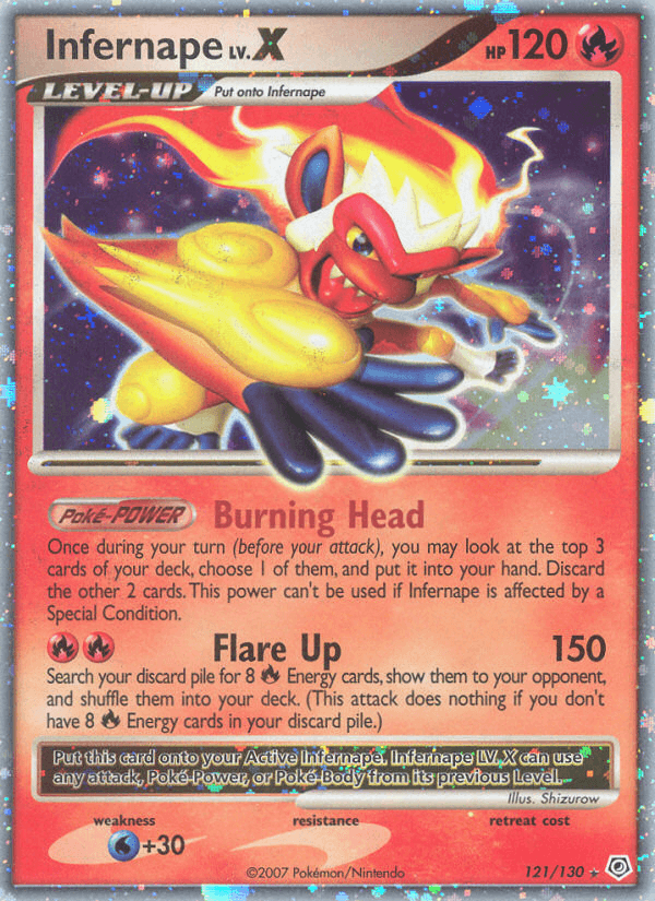 Infernape LV.X Diamond & Pearl