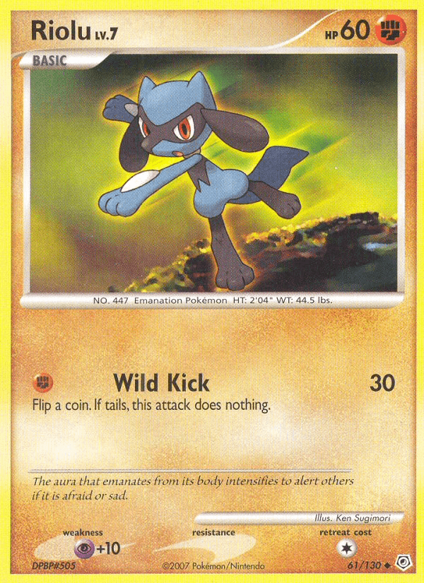 Riolu Diamond & Pearl
