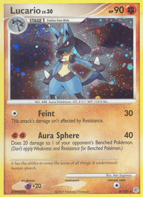 Lucario Diamond & Pearl