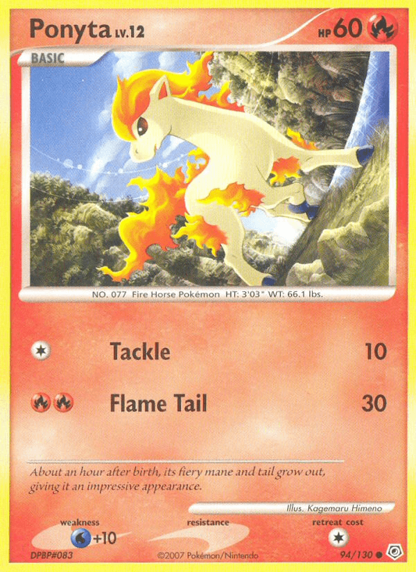 Ponyta Diamond & Pearl