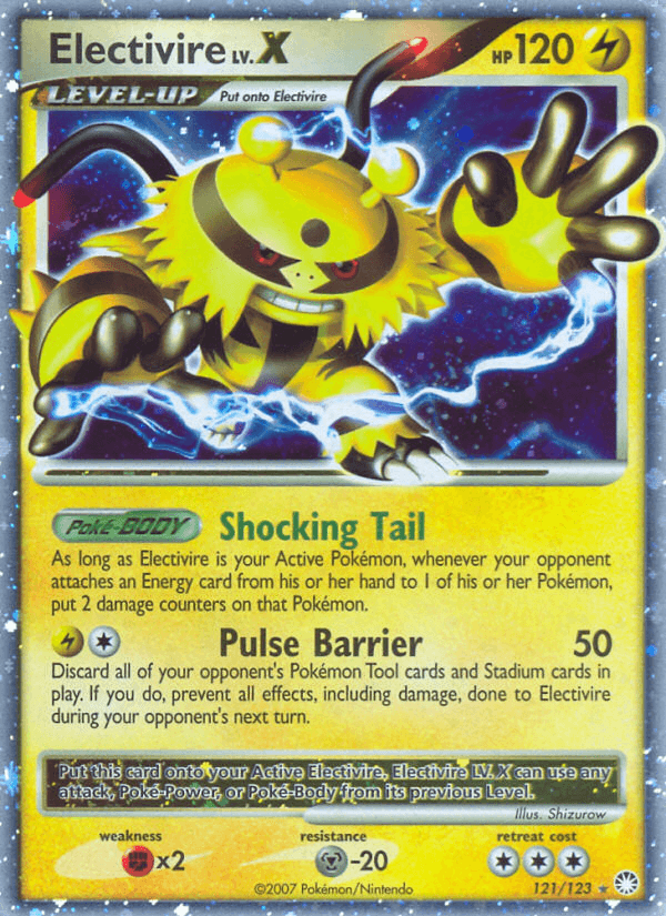Electivire LV.X Mysterious Treasures