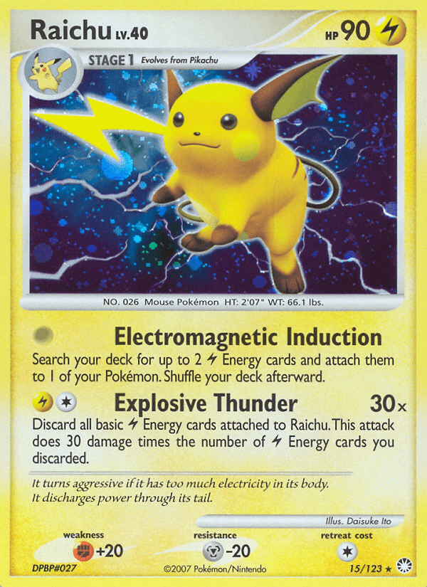 Raichu Mysterious Treasures