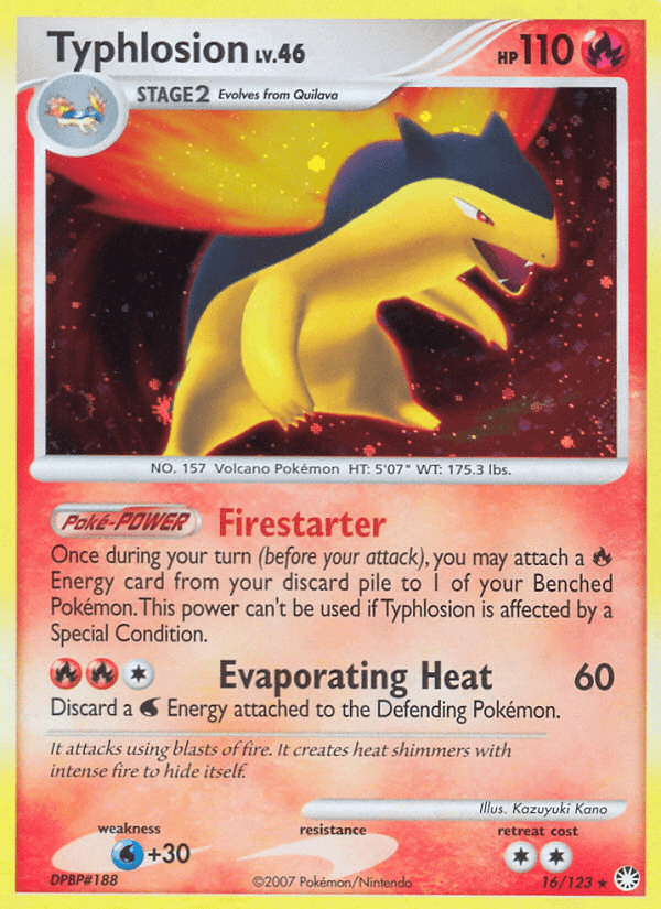 Typhlosion Mysterious Treasures