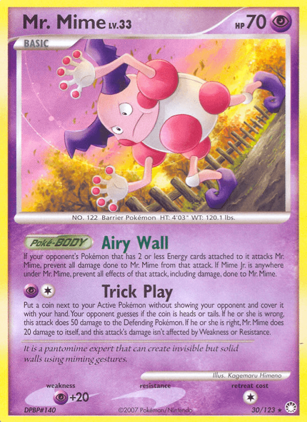 Mr. Mime Mysterious Treasures