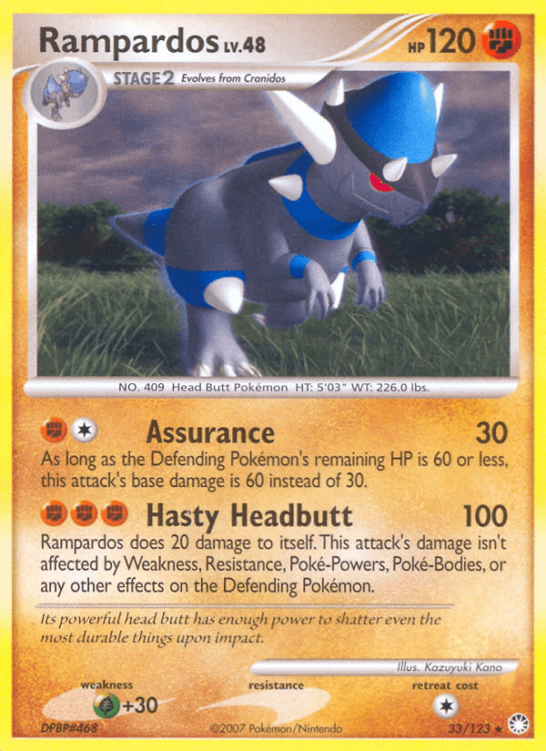 Rampardos Mysterious Treasures