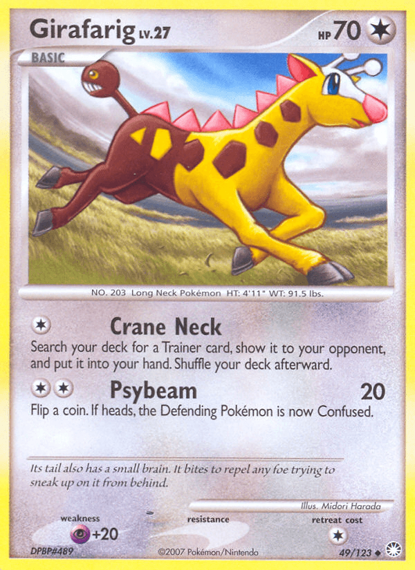 Girafarig Mysterious Treasures
