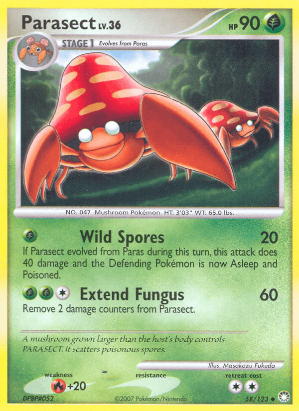 Parasect Mysterious Treasures