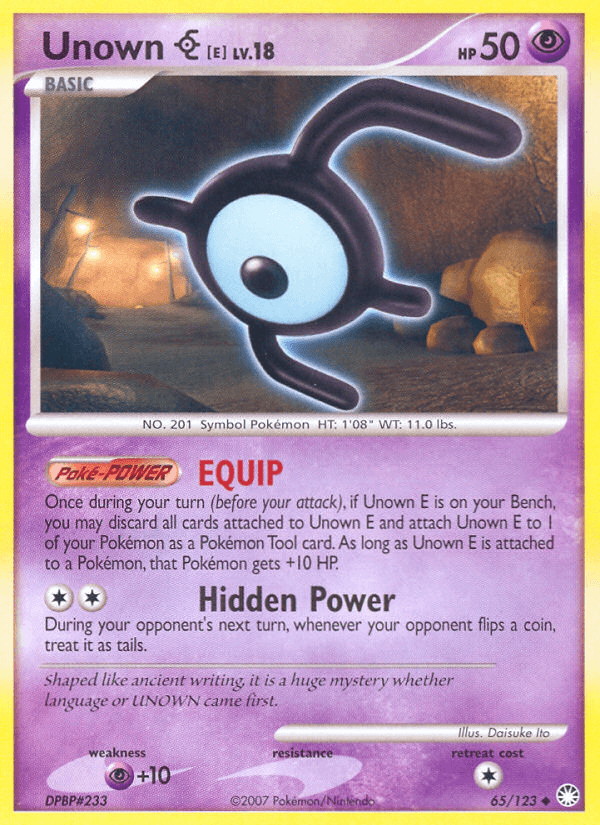 Unown [E] Mysterious Treasures