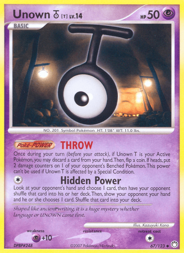 Unown [T] Mysterious Treasures