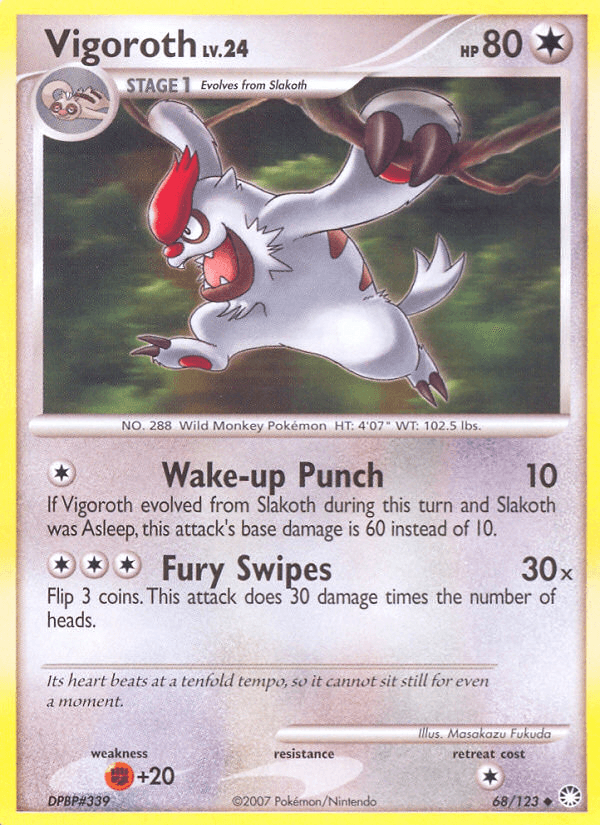 Vigoroth Mysterious Treasures