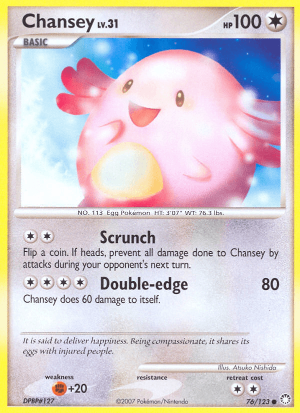 Chansey Mysterious Treasures
