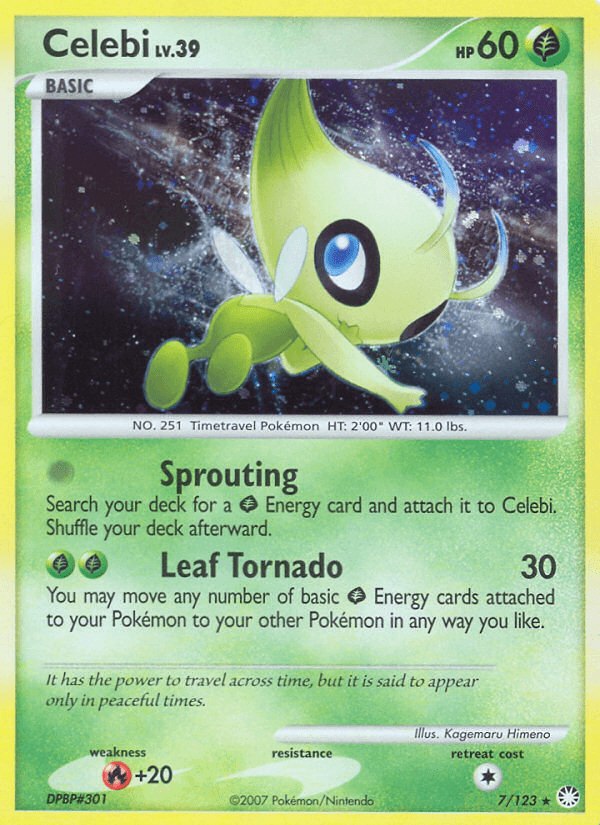 Celebi Mysterious Treasures